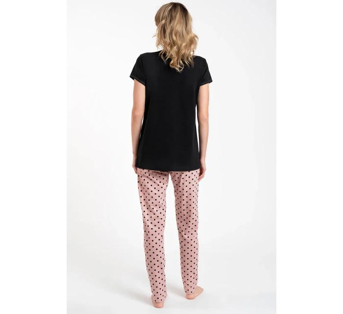 Talianska móda Buscato c.r. dĺžka farba:čierna/print Talianska móda Buscato c.r. dĺžka farba:čierna/print