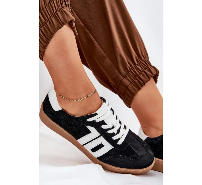 Sneakersy Buty Sportowe Zamszowe Vinceza 79517 Czarne Sneakersy Buty Sportowe Zamszowe Vinceza 79517 Czarne