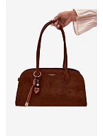 Kabelka s přívěskem a Eko semiš Camel model 22111660 - Flora&Co