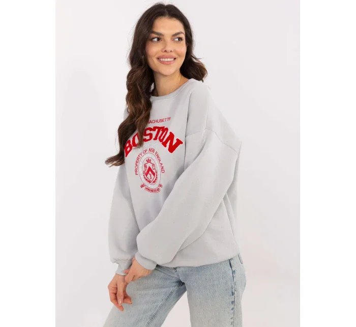 Mikina EM BL 617 15.55P svetlo šedá Mikina EM BL 617 15.55P svetlo šedá