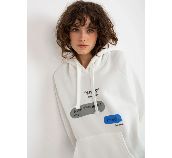 Mikina EM BL model 17965449 ecru - FPrice Mikina EM BL model 17965449 ecru - FPrice