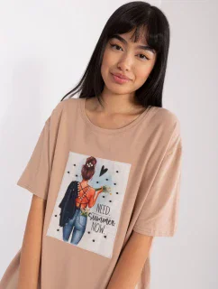 Tričko LK TS 509353.25P béžová