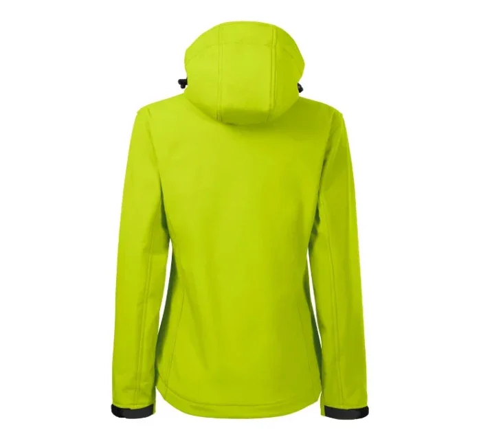 Dámska výkonná softshellová bunda limetková