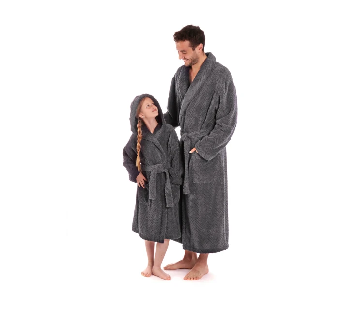 Župan unisex Athena 2116 Dark grey - Vestis Župan unisex Athena 2116 Dark grey - Vestis