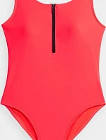 Dámske plavky H4L21-KOSP002 Neon Pink - 4F