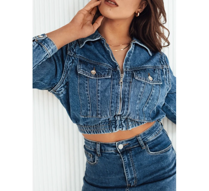 Dámska džínsová bunda BLIRNA modrá FashionStreet TY4167