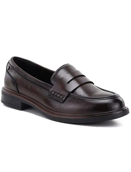 Kožené poltopánky typu loafers „lords“ v hnedej farbe Vinceza 133119 Kožené poltopánky typu loafers „lords“ v hnedej farbe Vinceza 133119