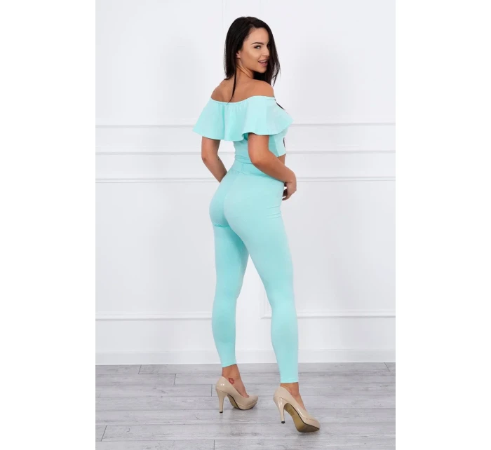 Sada s volánky máta