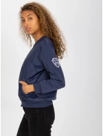 Mikina RV BL 8225.88 tmavo modrá