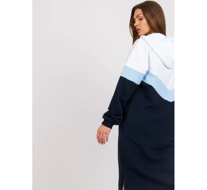 Šaty RV SK model 17047340 tmavě modrá a bílá - FPrice