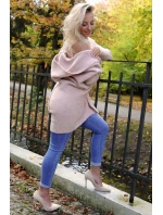 Paislee kardigán Dirty pink - Merribel