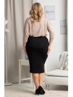 Dámska sukňa P352 čierna - Karko