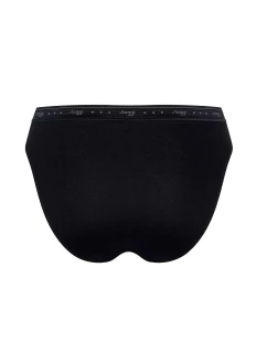 Dámské kalhotky 24/7 100 Tai 3P - BLACK - černá 0004 - SLOGGI