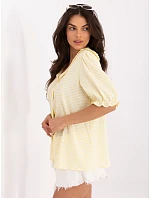 Koszula MI KS model 22118157 jasny żółty - FPrice