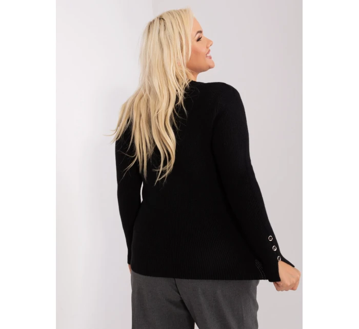 Sweter PM SW PM model 18965742 czarny - FPrice Sweter PM SW PM model 18965742 czarny - FPrice