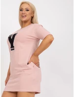 Šaty RV SK 7782.10x svetlo ružová