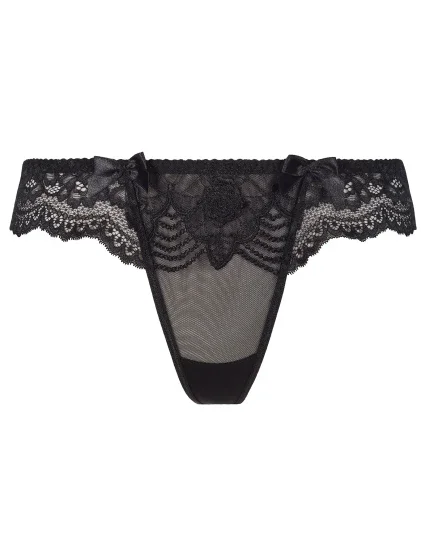 Svůdná tanga model 17682424 černá - Axami