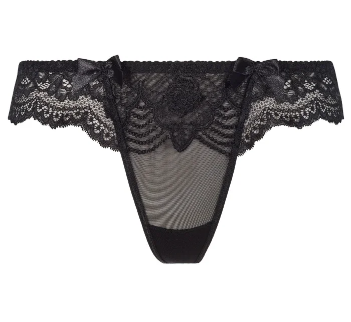 Svůdná tanga model 17682424 černá - Axami