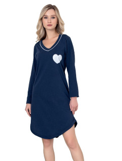 Dámská noční košile  tm. modrá se  Secret model 19034493 - Christina Secret