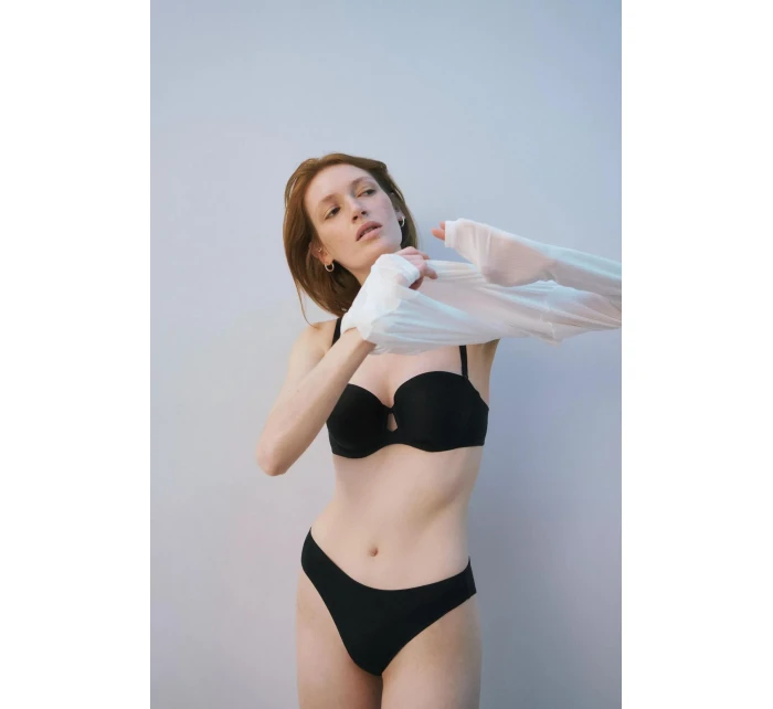 Dámska podprsenka Pure Micro WDP - BLACK - čierna 0004 - TRIUMPH