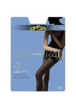 Omsa Velúrové pančuchy 40 den 5-XL