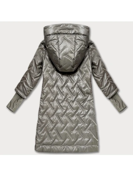 kurtka z kapturem  beżowa model 21304748 - HONEY WINTER