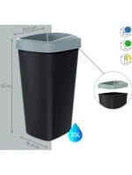 ODPADKOVÝ KÔŠ 3X25 L COMPACTA Q SORTIBOX COLOR