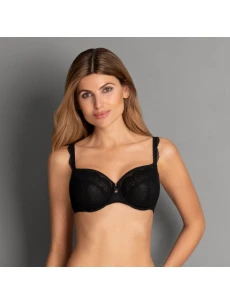 Selma podprsenka s kosticami 5634 čierna - RosaFaia