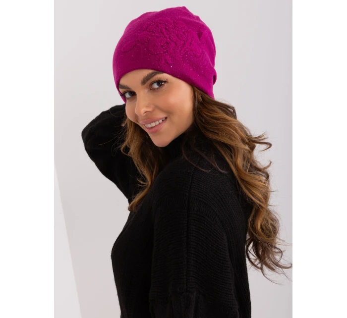 Czapka AT CZ model 19335740 fuksjowy - FPrice Czapka AT CZ model 19335740 fuksjowy - FPrice