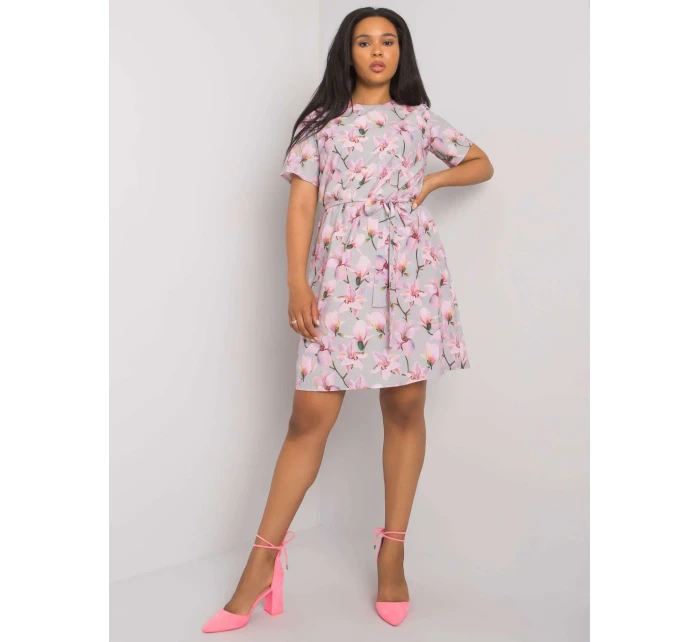 Šaty LK SK 507646 2.29 sivá