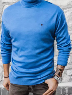 Dstreet WX2017 modrý pánsky sveter