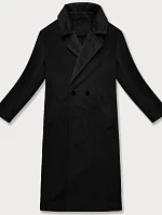 Dámsky oversize kabát 11Z8161 Black - J.Style