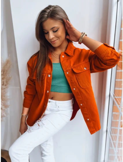 Dámská bunda oranžová Dstreet model 21968517 - FashionStreet