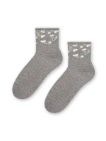 Vzorované netlačiace ponožky Steven art.099 35-40