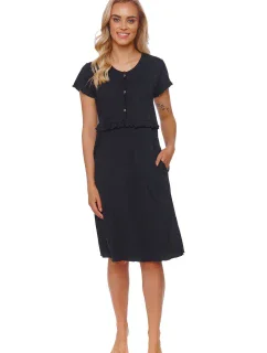 Dámske tehotenské tričko 4543 čierne - Doctornap