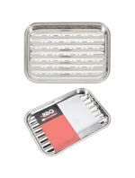 Grilovacia doska 34x24CM z nehrdzavejúcej ocele