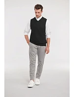 Russell Athletic 716M Svetr s výstrihom do V 11.716M charcoal marl Russell Athletic 716M Svetr s výstrihom do V 11.716M charcoal marl