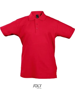 SOL'S Summer Kids II Dětské piqué polo model 22525276 red