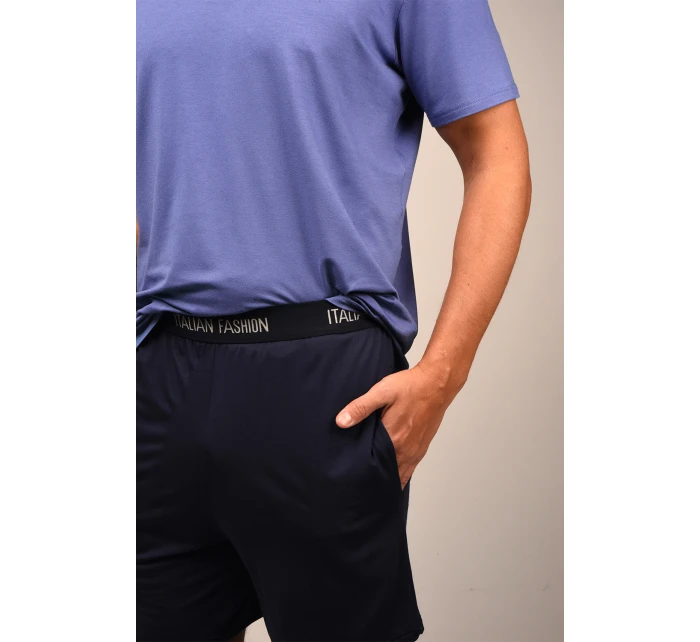 Talianska móda Dallas c.r. c.r. farba:modrá/sivá