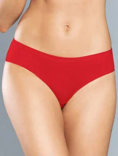 Italian Fashion Ibiza midi farba: červená