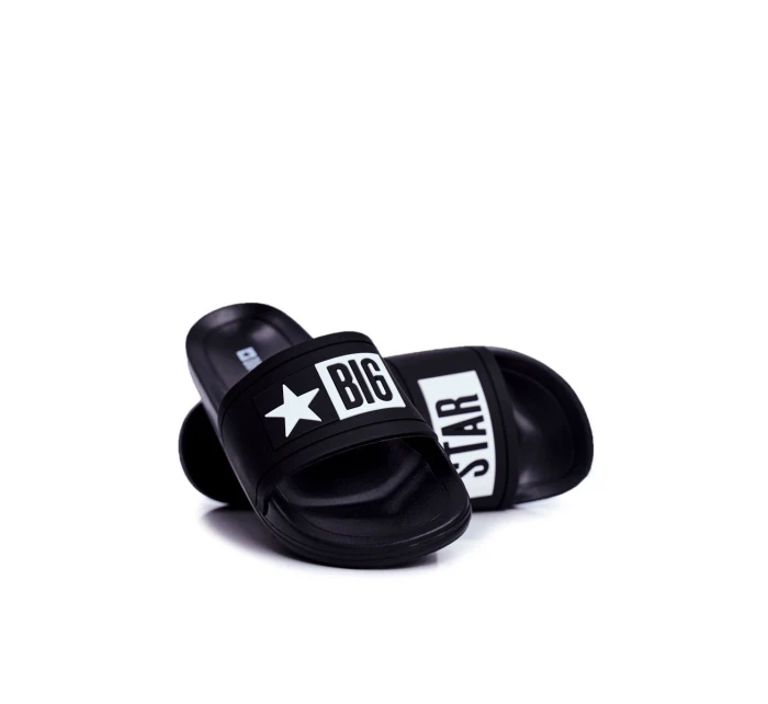 Klapki Dziecięce Big Star Czarne DD374150 Klapki Dziecięce Big Star Czarne DD374150