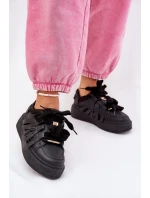 Sneakersy Na Platformě Černé model 21687594 - Boto