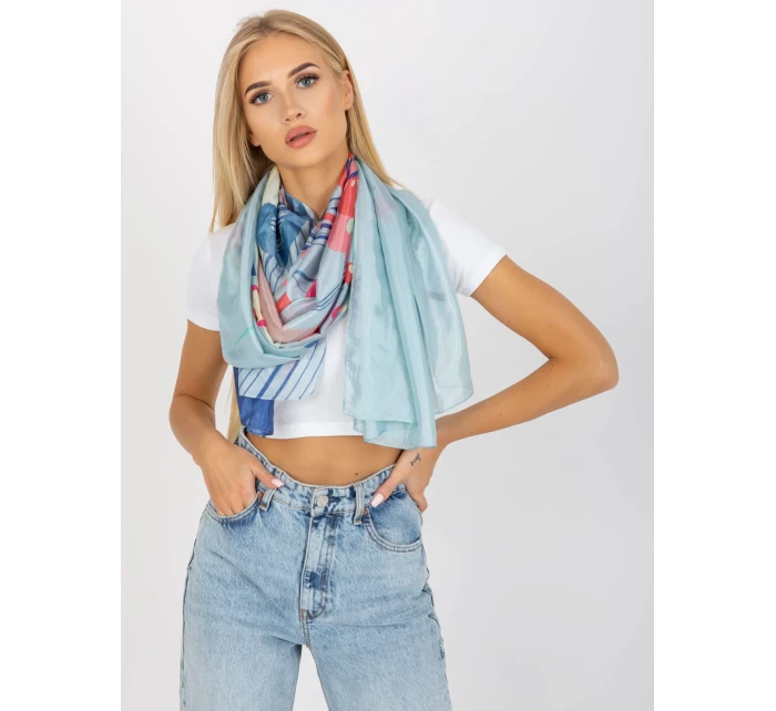 Šatka AT CH E 81500 svetlo modrý