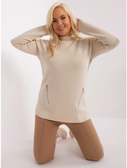 PM SW PM717 Sveter.20 svetlo béžová