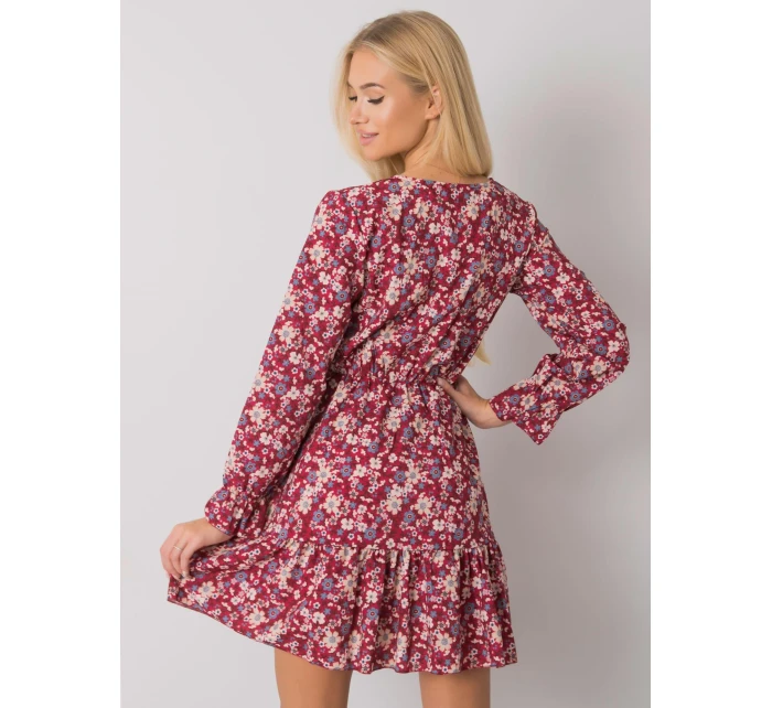 Šaty TW SK BI model 16216040 bordó - FPrice Šaty TW SK BI model 16216040 bordó - FPrice