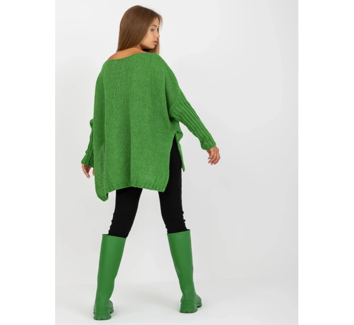 Dámsky sveter TW SW BI M559 zelený
