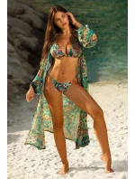 Dámske dvojdielne plavky Hawaii 10 S555HA10-1 Kvetinový vzor - Self