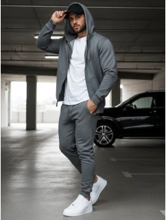 Pánské antracitové tepláky model 21962353 - Dstreet