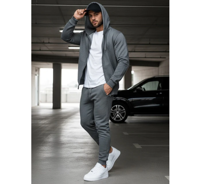 Pánské antracitové tepláky model 21962353 - Dstreet