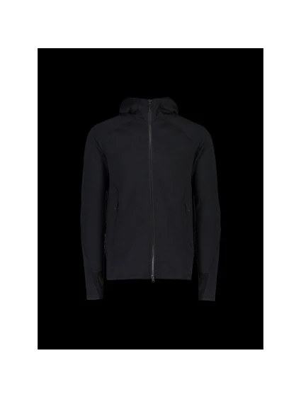 POC M'S MERINO ZIP HOOD - čierna POC M'S MERINO ZIP HOOD - čierna